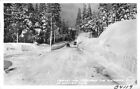 Travelling through the Sierras in Winter Time California 1950s OLD PHOTO