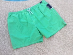 TRAJES DE BAÑO ROUNDTREE & YORKE VERDE LIMA PARA HOMBRE 4XB NUEVOS - Imagen 1 de 2