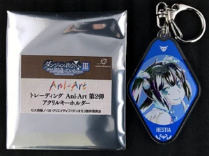Danmachi III Ani-Art Acrylic Key Holder Ring ver.2 AMNIBUS Hestia New - Picture 1 of 2