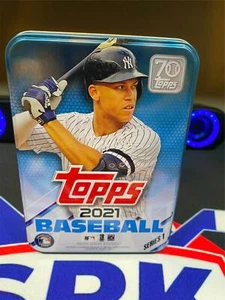 AARON JUDGE 2021 Topps Series 1 TIN EMPTY TIN ONLY NO CARDS - Picture 1 of 1