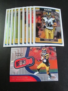 2006 Topps Chrome w/Inserts St. Louis RAMS Team Set (10c) OTG Eric Dickerson - Picture 1 of 1