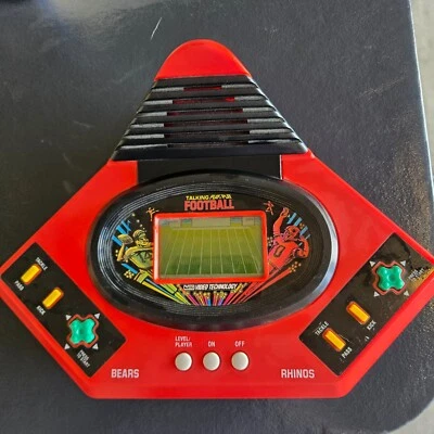 1986 Video Technology Talking Play by Play Football Tested Working Vtech - Image 1 of 4