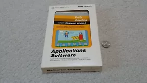Cartucho de computadora TI-99 4A con caja y manual, lectura temprana (Scott Foresman) - Imagen 1 de 11