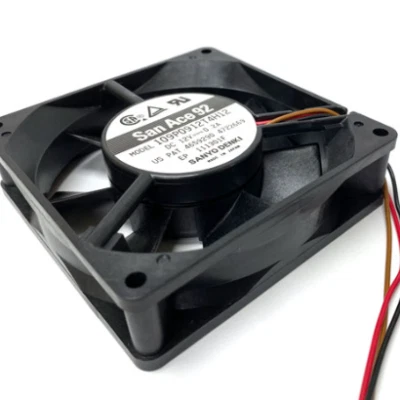 Sanyo Denki 12V 0.2A Ball Bearing Cooling Fan 109P0912T4H12 - Image 1 of 4