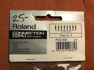Roland/Boss Connection Cord, OFC Cable, DC Plug x8, PCS-20A - Picture 1 of 5