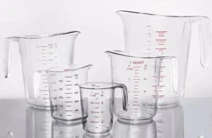 Winco 5-teiliges Messbecher-Set, Polycarbonat - Bild 1 von 1