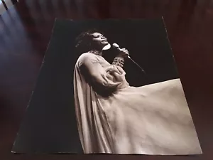 Vintage Dionne Warwick Mid 70's Original16" x 19.5" Photo on Thick Matte Paper - Picture 1 of 3