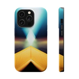 MagSafe iPhone Case_ Dual-layer Polycarbonate_Photo Of Light Art - Picture 1 of 81