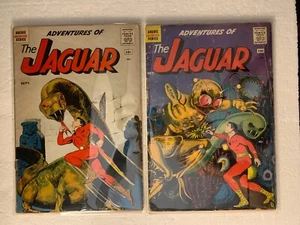 ADVENTURES OF THE JAGUAR #1 & #2 ARCHIE COMICS SILVER AGE 1ST APPEARANCE 1961 - Picture 1 of 7