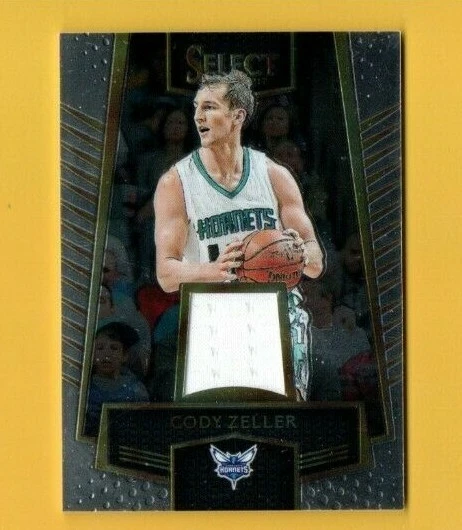 D18765  2016-17 Select Swatches #1 Cody Zeller JERSEY CARD - Image 1 of 1