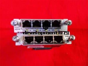 ONE HWIC-4ESW Cisco High Speed Wan Interface Card - Picture 1 of 1
