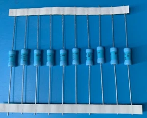 10x FP69-12.4-1%-LTR VISHAY RESISTENCIA PELÍCULA METÁLICA 12.4 OHM 3W 1% AXIAL 10/unidades - Imagen 1 de 4