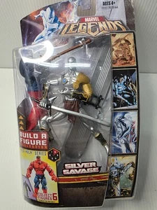 Figura Hasbro Marvel Legends Red Hulk Series BAF Silver Savage 2007 sin usar, en caja - Imagen 1 de 5