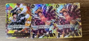 ONE PIECE Card Game Royal Blood OP10 Monkey D Luffy Secret set Japan V10 - Picture 1 of 1