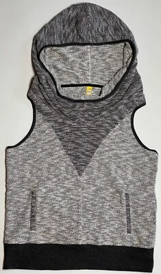 Lole - Camisa Atlética Talla Grande - Gris Negro - Pullover Sudadera con Capucha Yoga Correr Foto 1 de 4