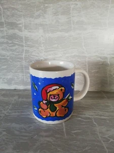 Kaffeebecher Becher Weihnachten Bär Kaffee Tasse Keramik - Bild 1 von 4