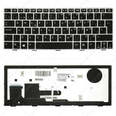 Teclado para portátil HP Elitebook Revolve 810 G1 810 G2 810 G3 Backlit - Imagen 1 de 4