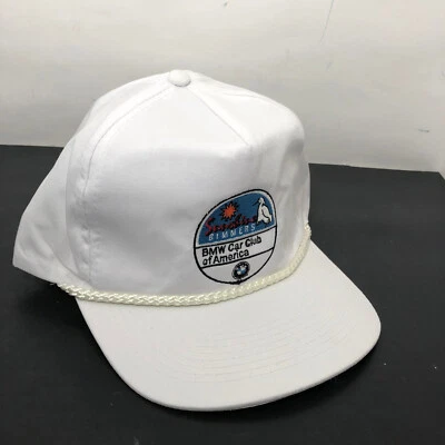 Vtg Sunshine Bimmers Trucker Hat Cap BMW Car Club America Adjustable Cobra NOS - Image 1 of 4