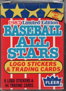 1987 Fleer Baseball All Stars Karten Set geöffnet NM/MT 031124NPT2-A - Bild 1 von 1