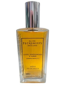 PECKSNIFF'S Men's Eau de Toilette 3.3oz/100ml SUEDE, SANDALWOOD & AMBER - Picture 1 of 1