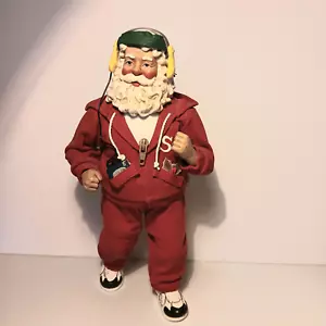 Clothtique Possible Dreams Santa Getting in Shape #713201 1999 - Picture 1 of 5