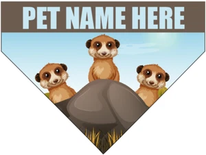 Bandana Perro/Mascota - Familia Suricata (SE PUEDE PERSONALIZAR) - Imagen 1 de 7
