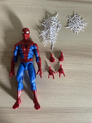 Marvel Legends Spider-Man TAS Cel-Shaded Walmart Exclusive Cartoon Animated Cover