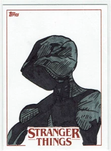 Stranger Things Season 1 Topps 2018 Artist Sketch Card 1/1 Ibrahim Özkan Ozkan - Bild 1 von 2