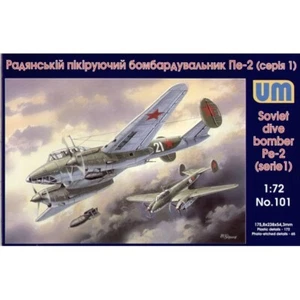 UNIMODELS UM 109 Kit de modelismo a escala de plástico 1:72 Pe-2 (serie 205) - Imagen 1 de 8