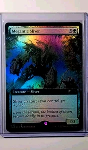 2022 MTG Magic the Gathering Secret Lair Drop Foil #651 Megantic Sliver Ext Art - Picture 1 of 2