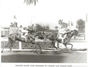 NORTHERN DANCER 8X10 PHOTO HORSE RACING PICTURE JOCKEY BILL SHOEMAKER - Picture 1 of 1