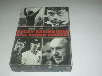 The Greatest Sports Films Of All Time DVD Rocky Raging Bull Durham Hoosiers - Image 1 of 4