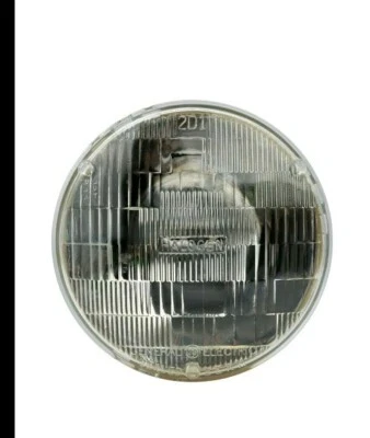 For Ford Bronco 66-77 7" Round Chrome Factory Style Sealed Beam Headlight BB - Image 1 of 4