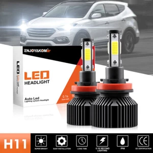 2x Kit lampadine fari LED H11 Canbus senza errori luce fascio alto/basso xeno bianco - Foto 1 di 12