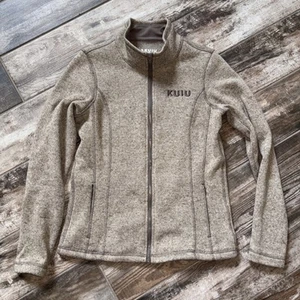 KUIU Base Camp Sweater Women's Size M High Loft Sweater Fleece Tan Brown - Picture 1 of 6