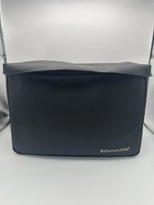 Bolsa de viaje negra para cámara Samsonite 11"x6"x8" LWH - CCBAG SE ADAPTA A CÁMARAS Y DSLR Foto 1 de 4
