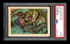 1956 Topps Adventure #59 DAVY CROCKETT King Of The Wild Frontier PSA 9 - Picture 1 of 2