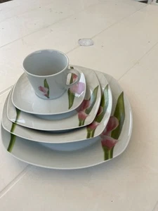 70 x Edles Porzellan Ess- und KaffeeGedecke VAN WELL Hotelporzellan, Konvolut - Bild 1 von 10