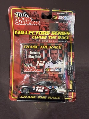 Racing Champions 2001 Jeremy Mayfield Stock Car #12 1:64 Die Cast Mobil 1 Foto 1 de 2
