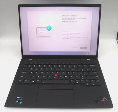 Lenovo ThinkPad X1 Carbon Gen 9 i7-1165G7 2,8 GHz 16 GB RAM 14 pulgadas 512 GB NVMe Win11 Foto 1 de 4