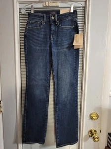 NYDJ Marilyn Straight Jeans - Größe 00P NEU mit Etikett - Bild 1 von 10