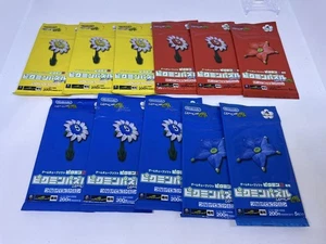 Nintendo Pikmin 2 Puzzle Card e+ Blue Red Yellow Booster 5 cards × 11 Pack Set - Picture 1 of 2