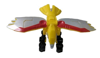 Playskool Transformers Rescue Bots Talon Eagle Imaginext Yellow Silver Red - Image 1 of 3