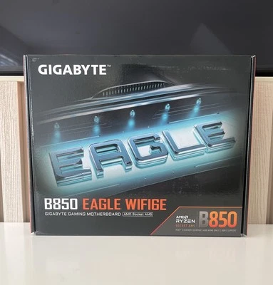 Gigabyte B850 Eagle  Wi-Fi 6E, AMD B850, S AM5, DDR5, PCIe 5.0, 3 x M.2, 2.5Gb - Image 1 of 4