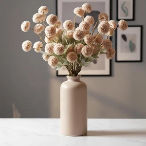 Artificial Hydrangea Flowers Fake Hydrangeas Faux Flowers Bouquet Artificial ... - Bild 1 von 8