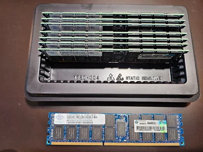 Nanya 128GB (8 X 16GB) 2Rx4 PC3L-10600R NT16GC72C4NB0NL-CG - Image 1 of 2