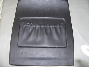 2000 BMW 528i - front left seat back rest cover trim panel with compartment bag - Picture 1 of 9
