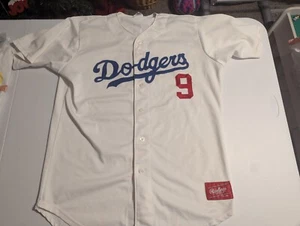 VINTAGE 1980s/90's Los Angeles Dodgers Rawlings Baseball Game Jersey Size Large - Picture 1 of 5