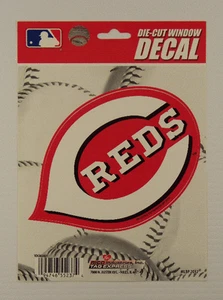 CINCINNATI REDS 6" x 4" Decal MLB Baseball - Picture 1 of 1
