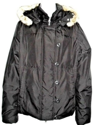 CHAQUETA TALLA 18 MARRÓN ACOLCHADA, RELLENO DE PLUMÓN, CORTE DE PIEL SINTÉTICA, POR GAP  Foto 1 de 4